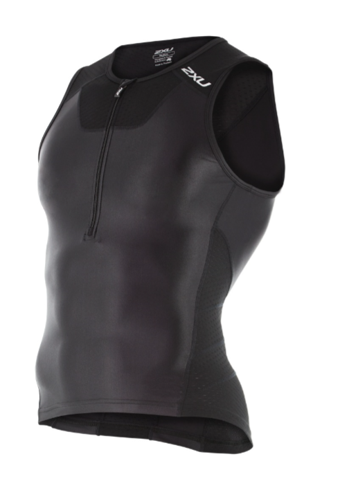 2XU X-vent Tri Singlet Schwarz Herren MT4358aBLK/BLK