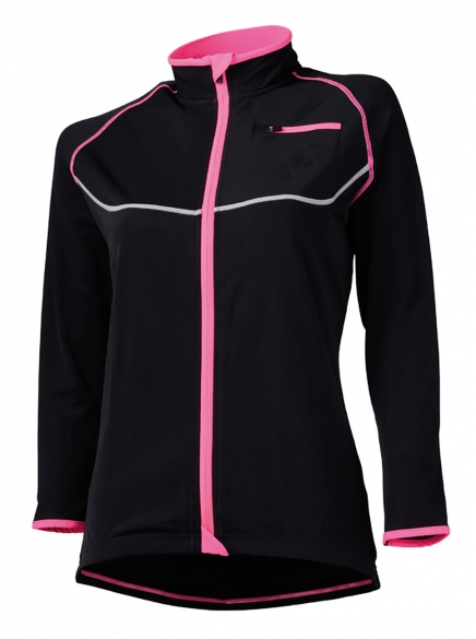 Agu Lana Radjacke Schwarz/rosa Damen 440575