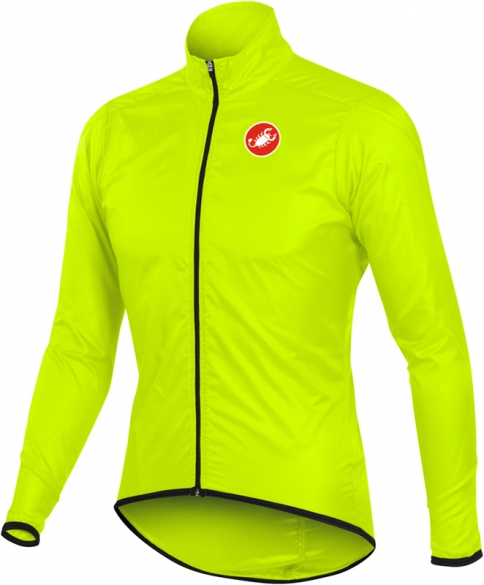 Castelli squadra long jacket gelb-fluo herren 10504-032 10504-032