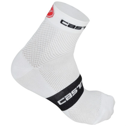 Castelli Free 3 sock weiß/schwarz Herren 14034-101 2015 CA14034-101(2015)