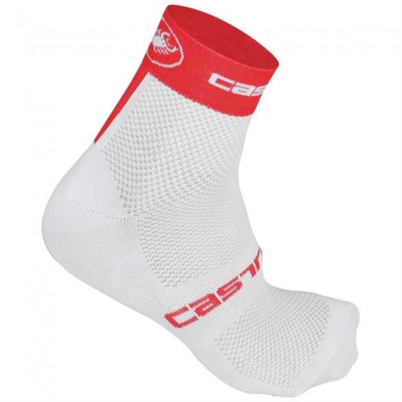 Castelli Free 3 sock weiß/rot Herren 14034-231 2015 CA14034-231(2015)