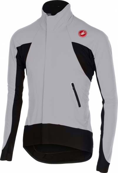 Castelli Alpha wind jersey FZ Grau/Schwarz Herren 14516-080 CA14516-080