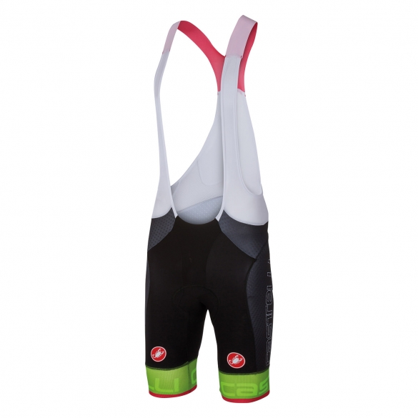 Castelli Free aero race bibshort team version Schwarz/grün Herren 15005-381 CA15005-381