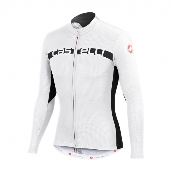 Castelli Prologo 4 lange Ärmel jersey Weiß Herren 15018-101 CA15018-101