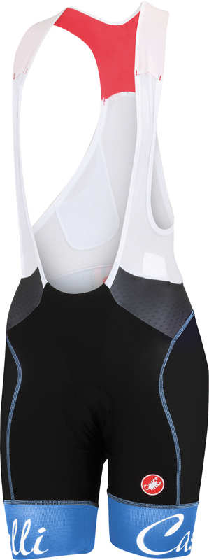 Castelli Free aero W Radhose Schwarz/Matt Blau Damen 15044-054