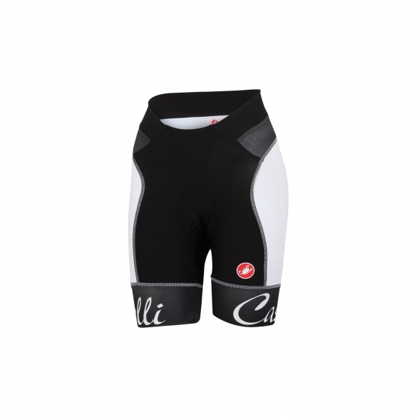Castelli Free aero W short Schwarz/weiß Damen 15045-101 CA15045-101