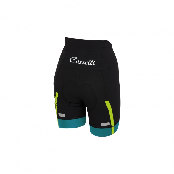 Castelli Velocissima W short Schwarz/caribbean Damen 15047-069 CA15047-069