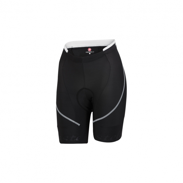 Castelli Evoluzione W short Schwarz/weiß Damen 15048-101 CA15048-101