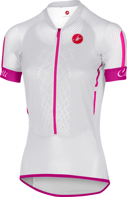 Castelli Climber's W jersey Weiß/Rosa Damen 15050-101