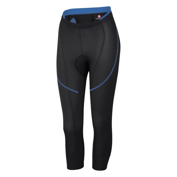 Castelli Evoluzione W knicker Schwarz/riviera blau Damen 15082-071 CA15082-071