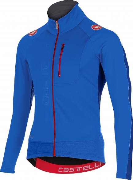 Castelli Trasparente 3 wind jersey FZ Blau Herren 15525-059 CA15525-059
