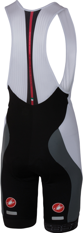 Castelli Velocissimo bibshort Schwarz/weiß Herren 16003-101 16003-101