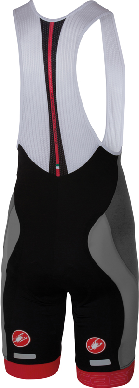 Castelli Velocissimo bibshort Grau/Schwarz Herren 16003-810