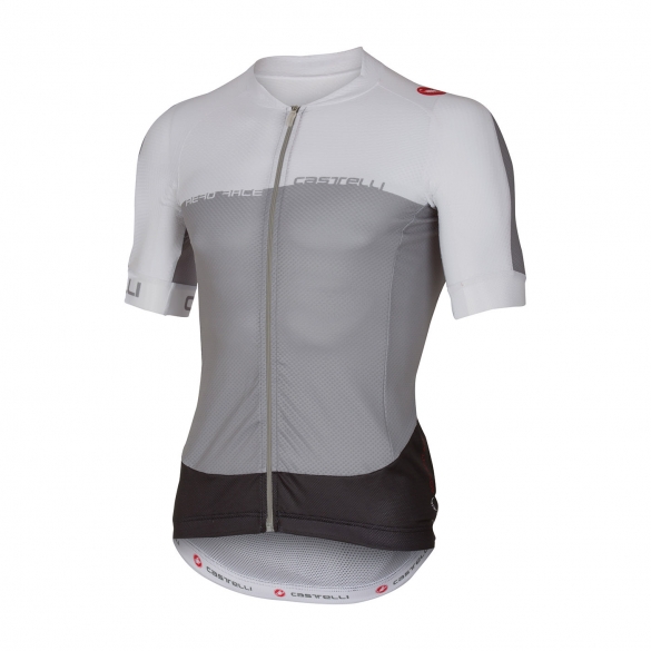 Castelli Aero race 5.1 jersey Grau/weiß/anthracite Herren 16007-008 CA16007-008