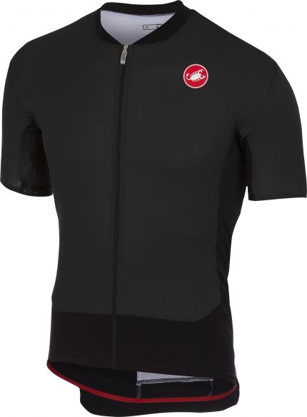 Castelli Rs superleggera Kurzarmtrikot Hellschwarz Herren 16010-085