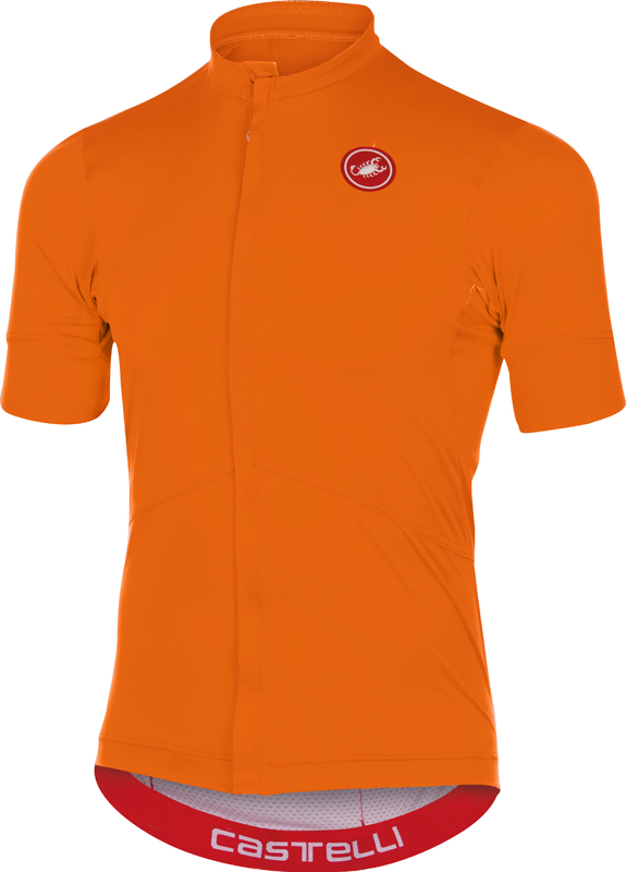 Castelli Imprevisto nano Kurzarmtrikot Orange Herren 16011-034