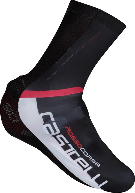 Castelli Aero race shoecover MR Überschuh Schwarz/Weiß Herren 16031-101