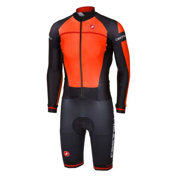 Castelli CX 2.0 speedsuit Orange/Schwarz Herren 16500-341