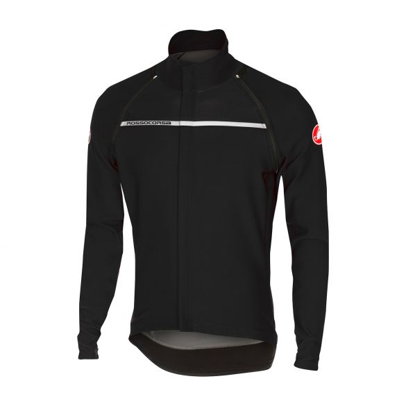 Castelli Perfetto convertible jacket helles Schwarz Herren 16506-085