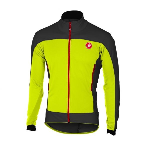 Castelli Mortirolo 4 jacket Gelb/helles Schwarz Herren 16511-328