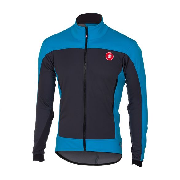 Castelli Mortirolo 4 jacket Anthrazit/Blau Herren 16511-986