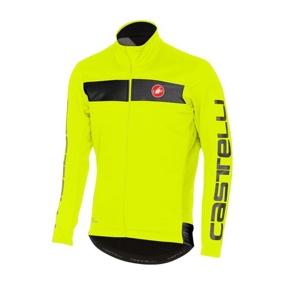 Castelli Raddoppia jacket Gelb-fluo/Reflex Herren 16514-327