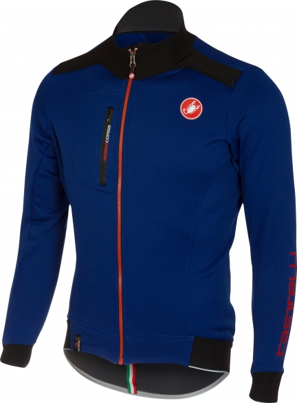 Castelli Potenza jersey FZ Surf blau Herren 16515-057 16515-057
