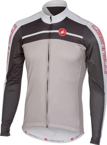 Castelli Velocissimo jersey FZ Grau Herren 16517-080 CA16517-080