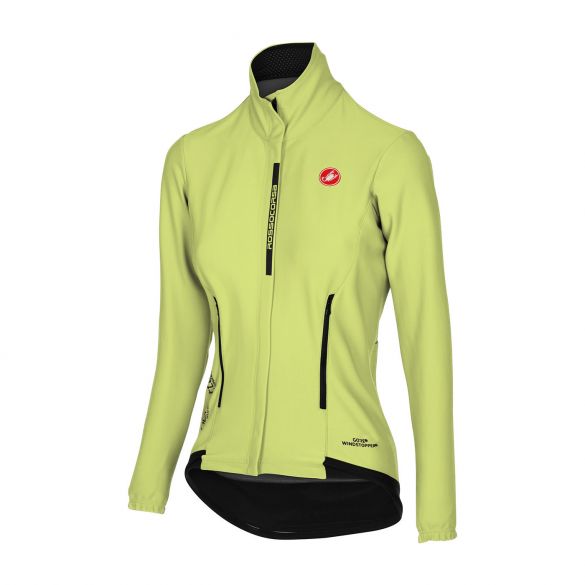 Castelli Perfetto W lange Ärmel Jacke Limette Damen 16542-039