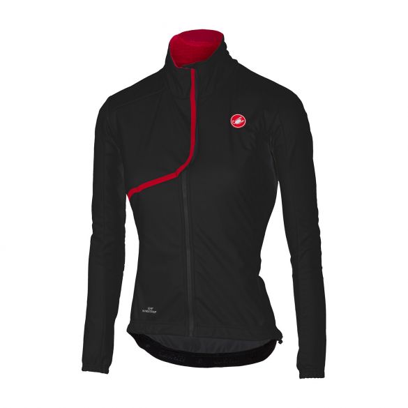 Castelli Indispensabile jacket Schwarz/rot Damen 16543-010 16543-010
