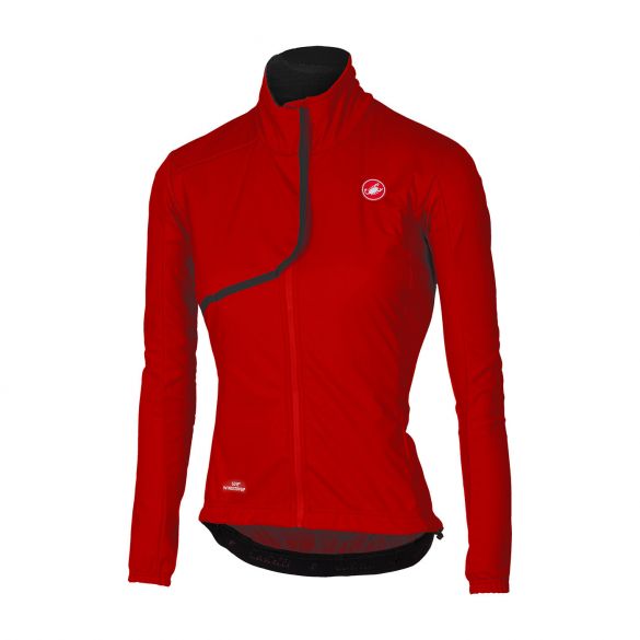 Castelli Indispensabile lange Ärmel Jacket Rot Damen 16543-023