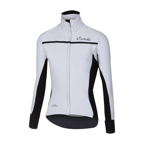 Castelli Trasparente 3 W Radtrikot lange Ärmel Weiß Damen 16544-001