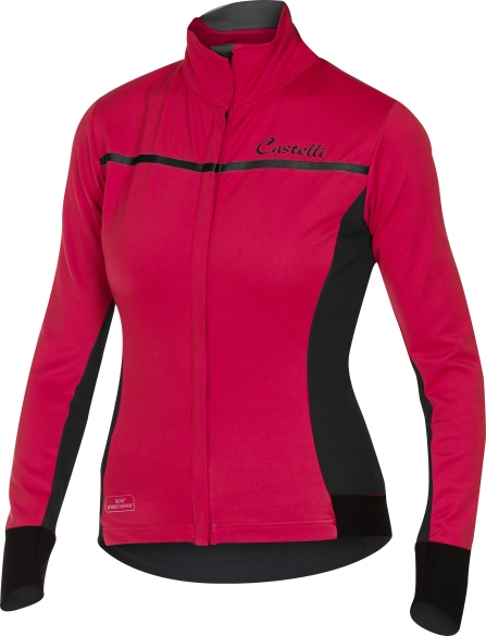 Castelli Trasparente 3 W jersey FZ Raspberry Damen 16544-011 CA16544-011
