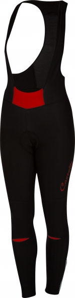 Castelli Chic bibtight Schwarz/Rot Damen 16551-023 16551-023