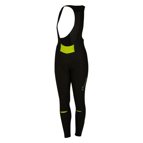 Castelli Chic bibtight Schwarz/Limette Damen 16551-139