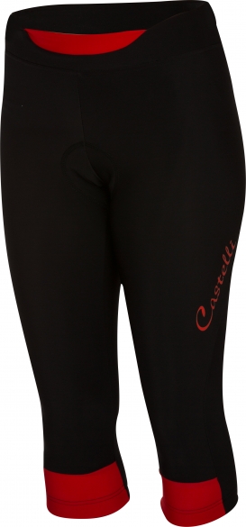 Castelli Chic knicker Schwarz/rot Damen 16553-023 16553-023