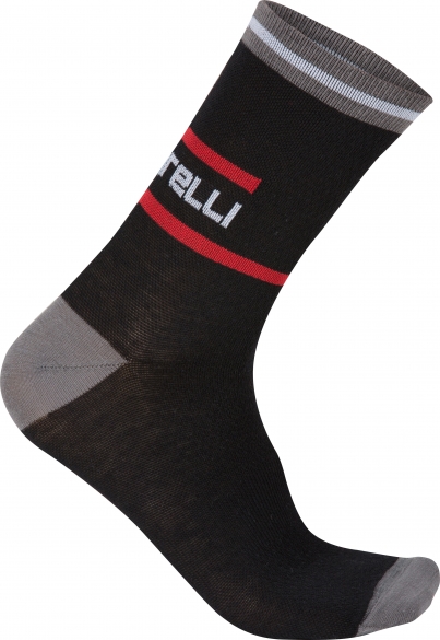 Castelli Incendio 12 Radsocken Schwarz Herren 16569-010 16569-010