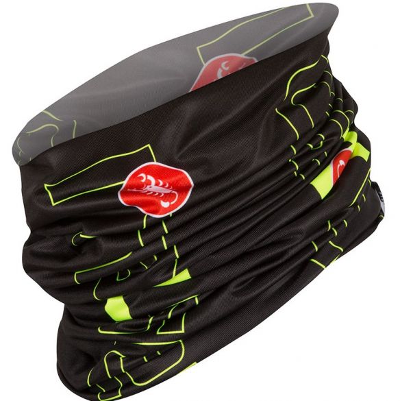 Castelli LW head thingy Schwarz/Gelb Fluo Herren 16575-321