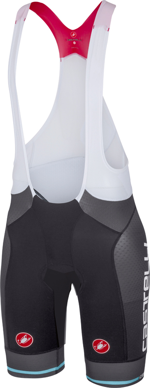 Castelli Free aero race bibshort kit version Anthrazit/Blau Herren 17005-009
