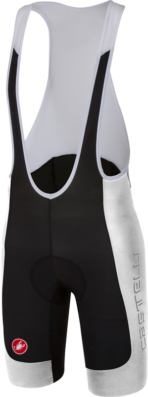 Castelli Evoluzione 2 Bibshort Trägerhose Schwarz/Weiß Herren 17010-101