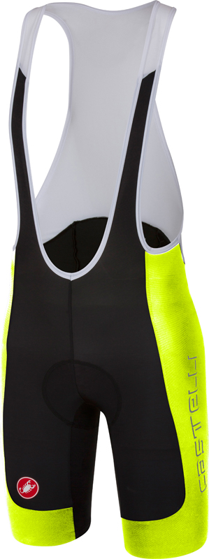 Castelli Evoluzione 2 Bibshort Tr gerhose Schwarz Gelb Herren