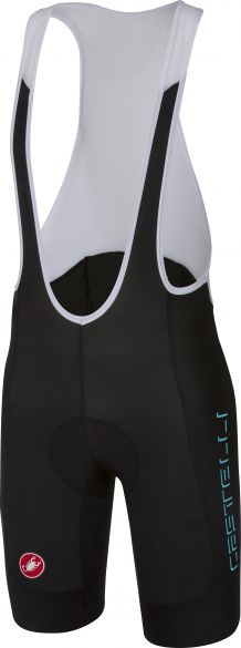 Castelli Evoluzione 2 Bibshort Trägerhose Schwarz/Blau Herren 17010-861