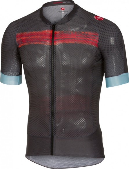 Castelli Climber's 2.0 Kurzarmtrikot Anthrazit/Rot Herren 17016-009