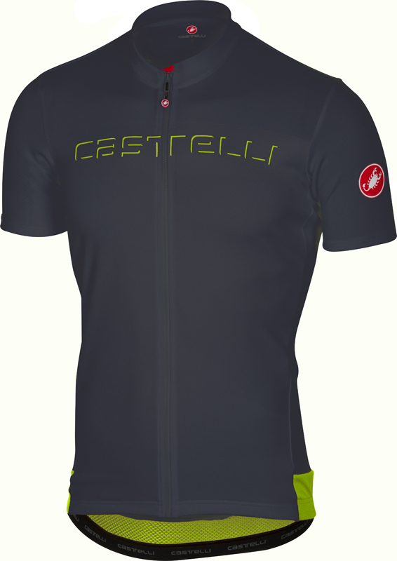 Castelli Prologo V Kurzarmtrikot Anthrazit Herren 17019-009