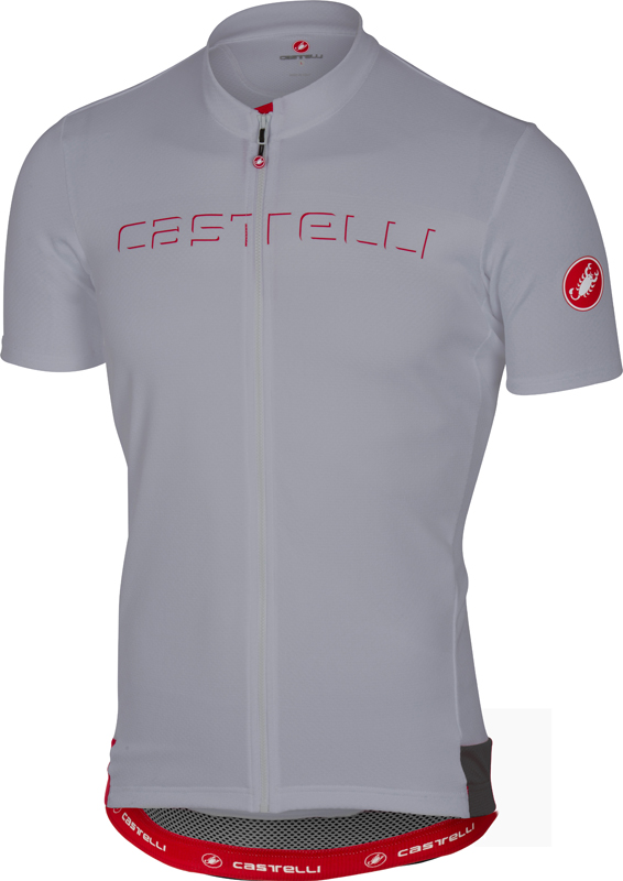 Castelli Prologo V Kurzarmtrikot Grau Herren 17019-080