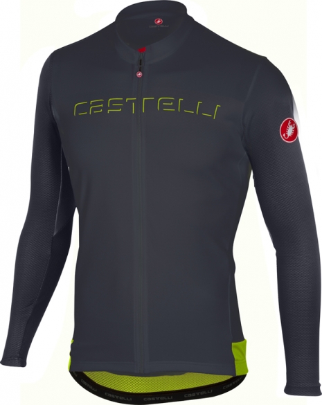Castelli Prologo V Langarmtrikot Anthrazit Herren 17020-009