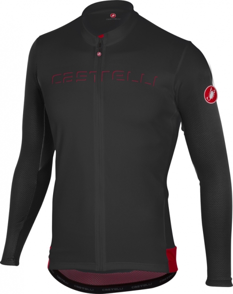 Castelli Prologo V Langarmtrikot Schwarz Herren 17020-010
