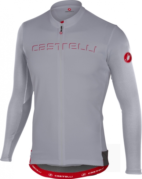 Castelli Prologo V Langarmtrikot Grau Herren 17020-080
