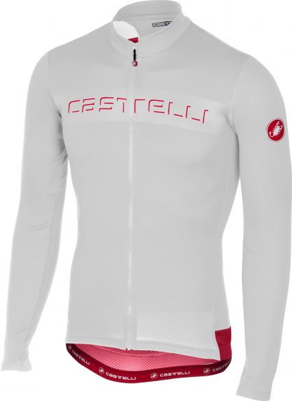 Castelli Prologo V Langarmtrikot Weiß Herren 17020-001