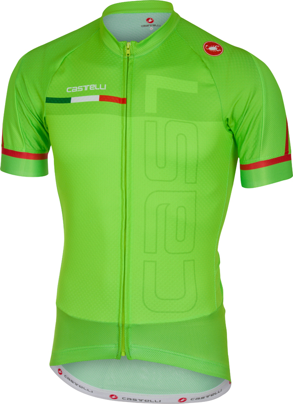 Castelli Spunto Kurzarmtrikot Grün Herren 17021-084